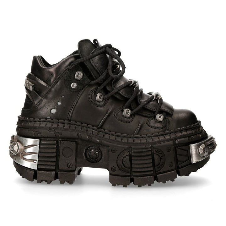 New Rock - Metallic Ankle Boot M-WALL106-S10