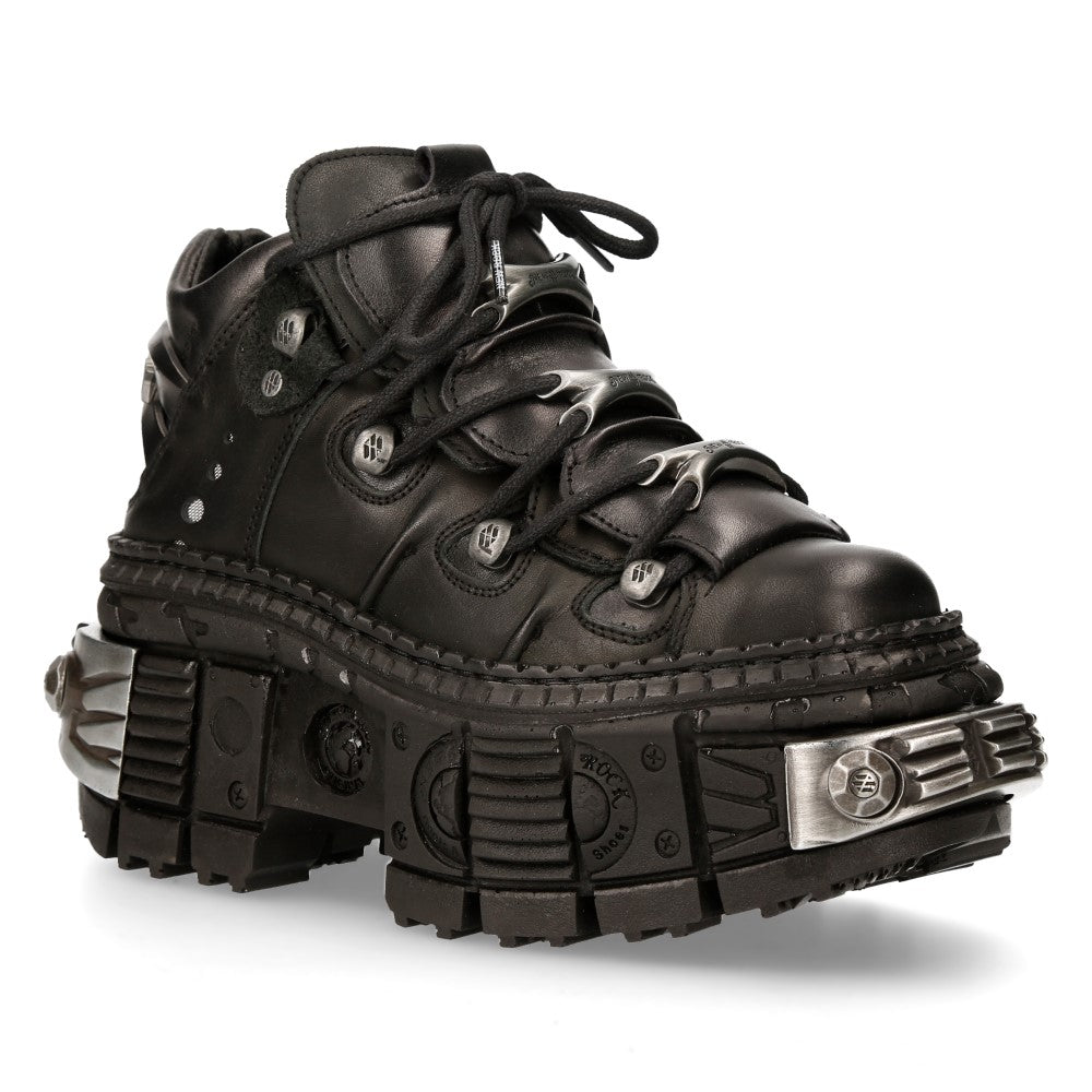 New Rock - Metallic Ankle Boot M-WALL106-S10