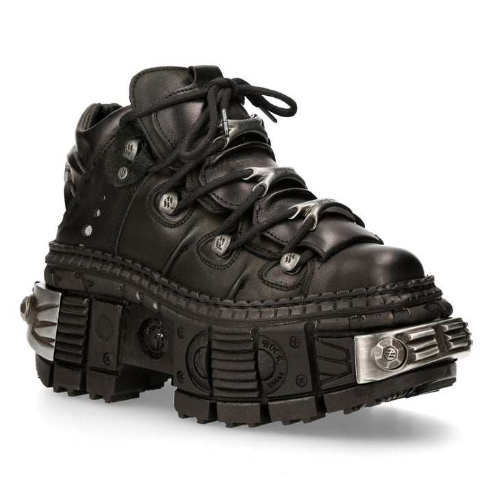 New Rock - Metallic Ankle Boot M-WALL106-S10