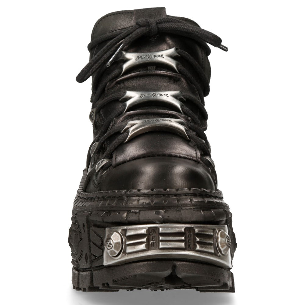 New Rock - Metallic Ankle Boot M-WALL106-S10