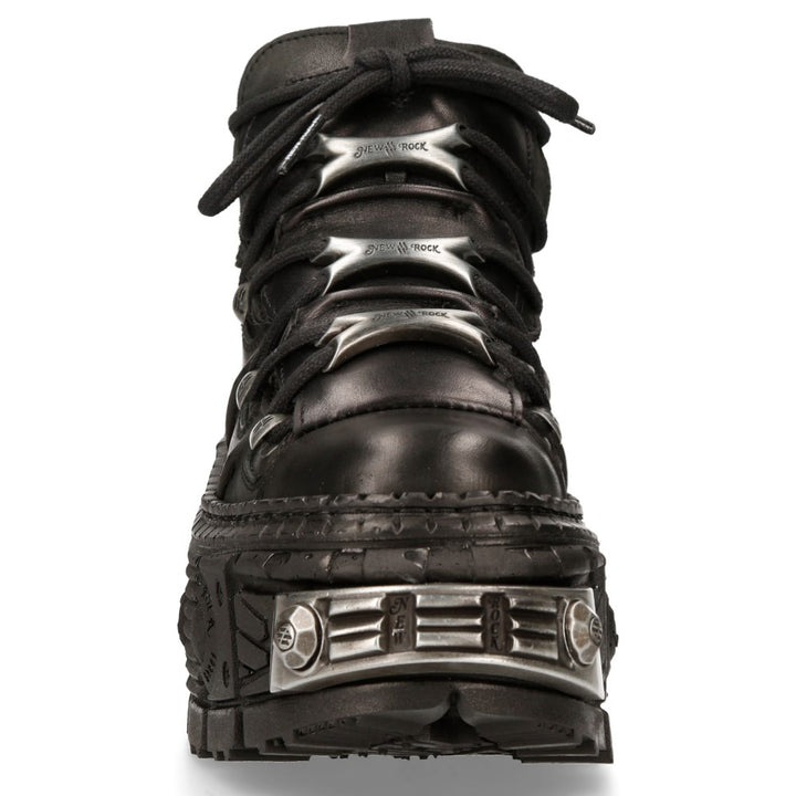 New Rock - Metallic Ankle Boot M-WALL106-S10