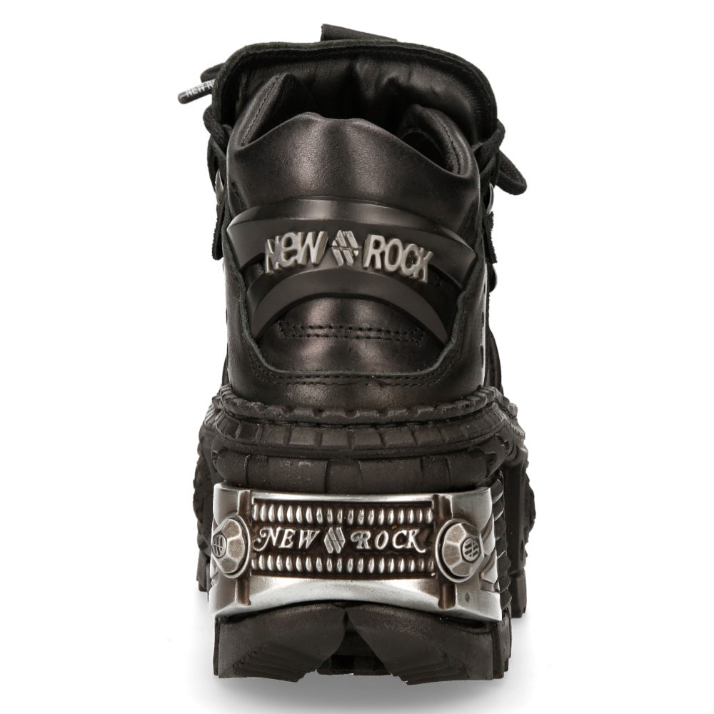 New Rock - Metallic Ankle Boot M-WALL106-S10