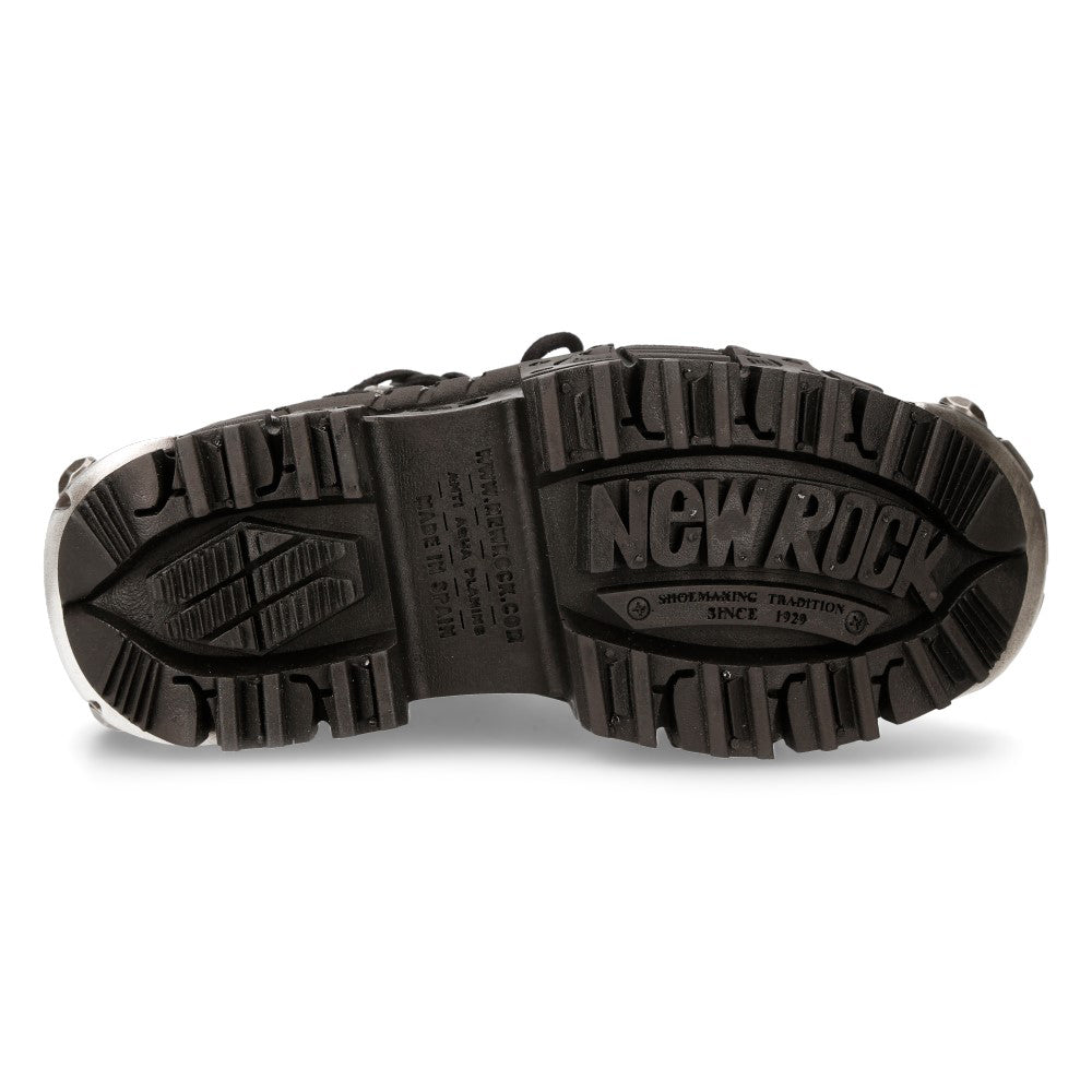 New Rock - Metallic Ankle Boot M-WALL106-S10