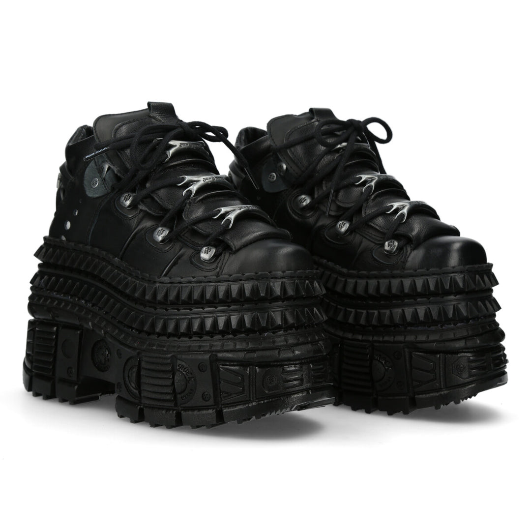 New Rock - Metallic Ankle Boot M-WALL106-S11