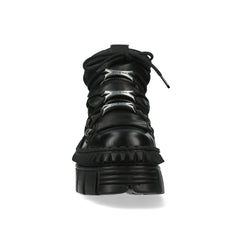 New Rock - Metallic Ankle Boot M-WALL106-S13