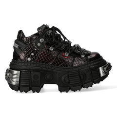 New Rock - Metallic Ankle Boot M-WALL106-S18