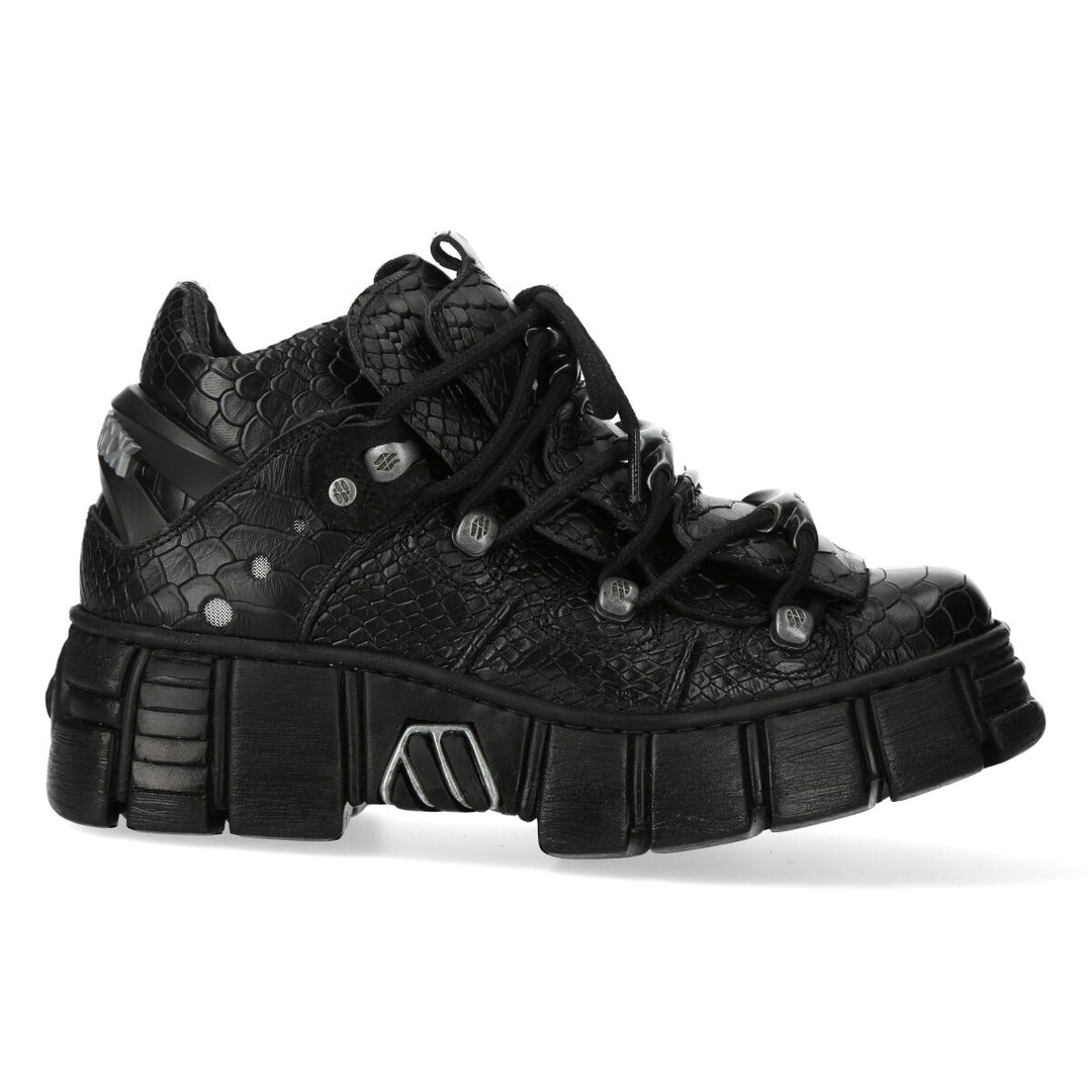 New Rock - Metallic Ankle Boot M-WALL106-S22