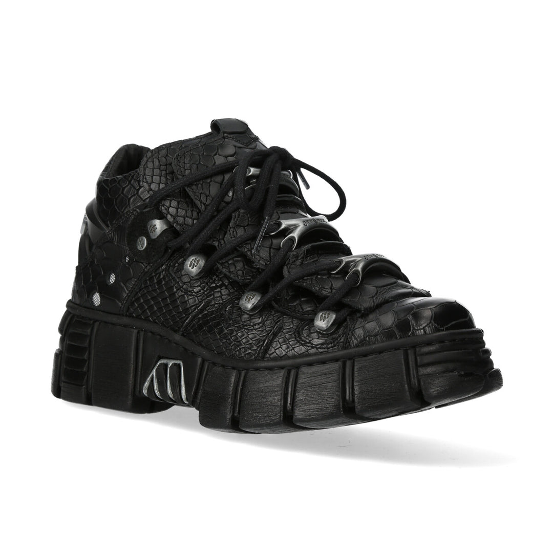 New Rock - Metallic Ankle Boot M-WALL106-S22