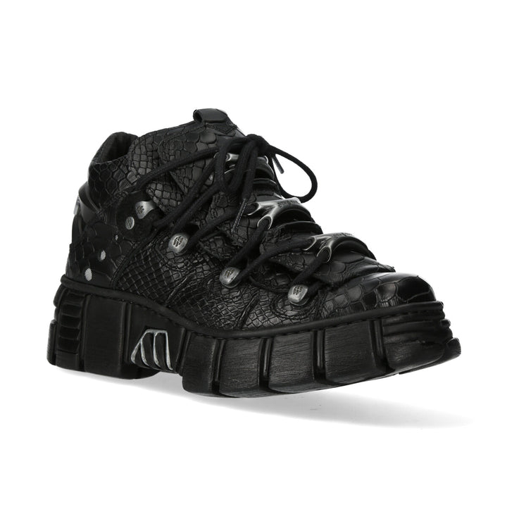 New Rock - Metallic Ankle Boot M-WALL106-S22