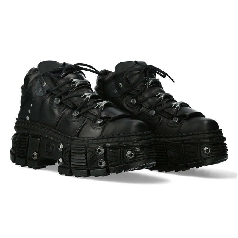 New Rock - Metallic Ankle Boot M-WALL106-S25