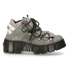New Rock - Metallic Ankle Boot M-WALL106-S2