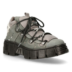 New Rock - Metallic Ankle Boot M-WALL106-S2