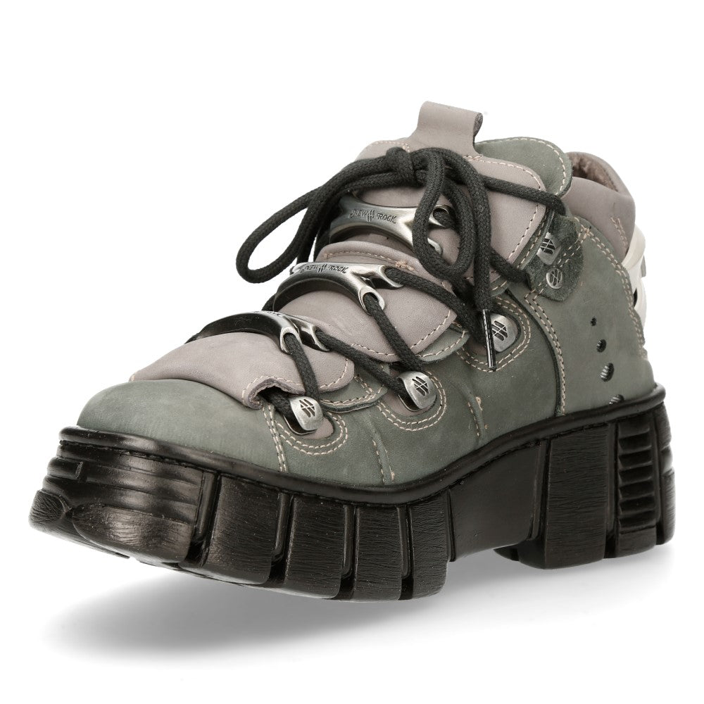 New Rock - Metallic Ankle Boot M-WALL106-S2