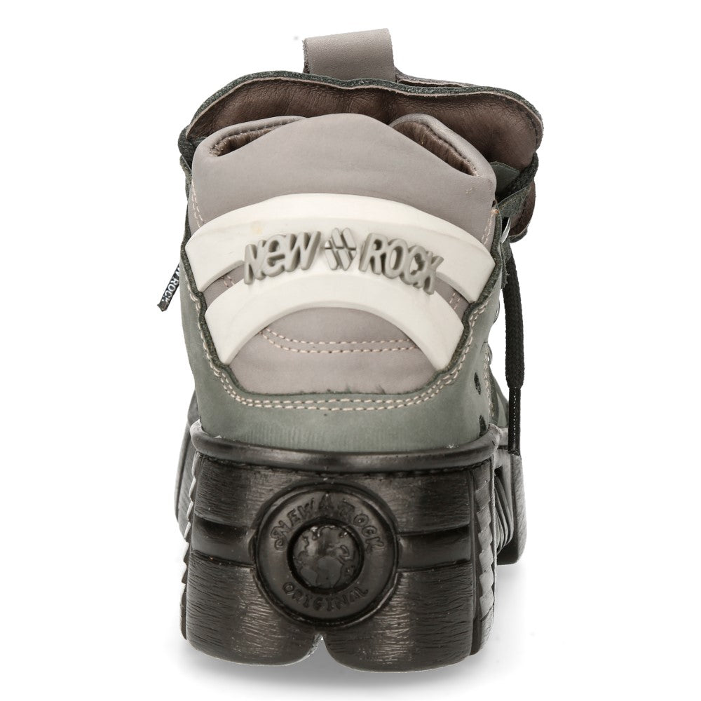 New Rock - Metallic Ankle Boot M-WALL106-S2