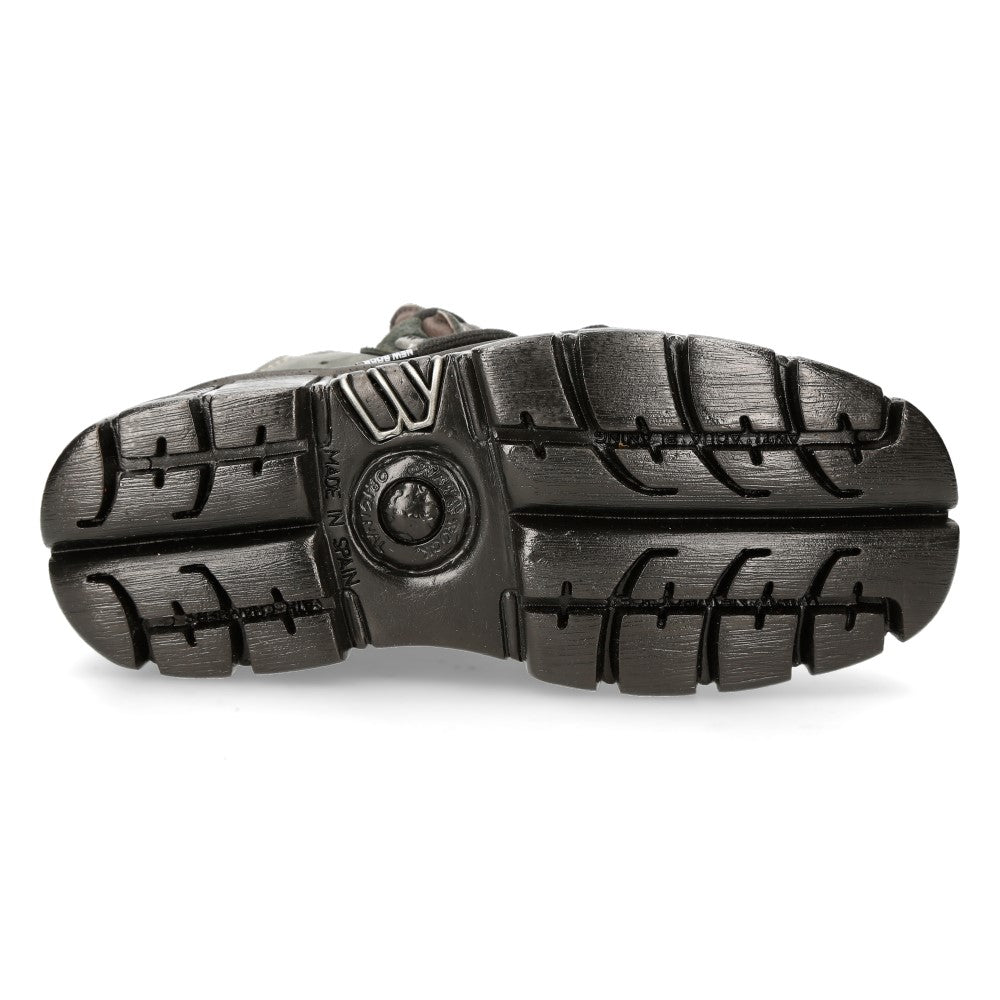 New Rock - Metallic Ankle Boot M-WALL106-S2