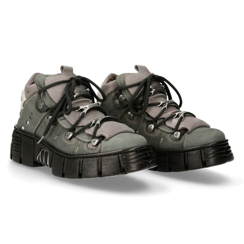 New Rock - Metallic Ankle Boot M-WALL106-S2