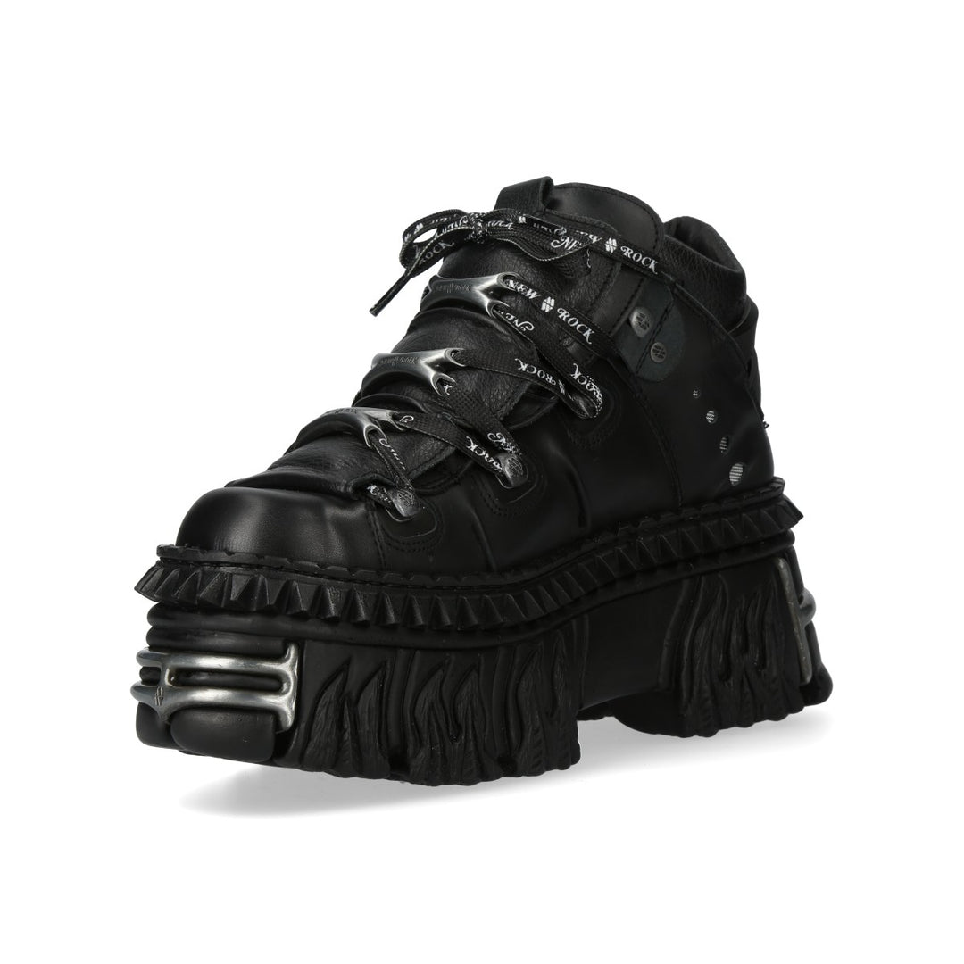 New Rock - Metallic Ankle Boot M-WALL106-S30