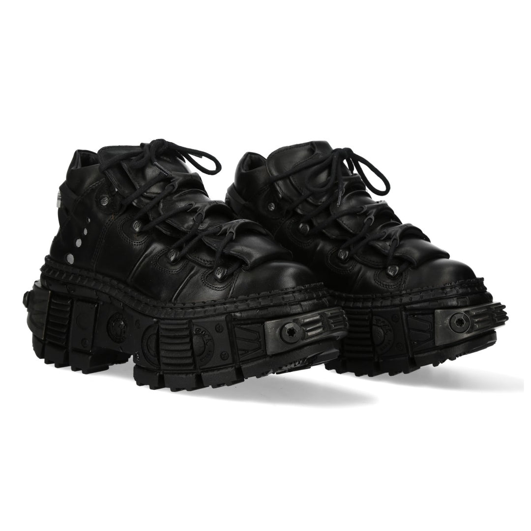 New Rock - Metallic Ankle Boot M-WALL106-S31