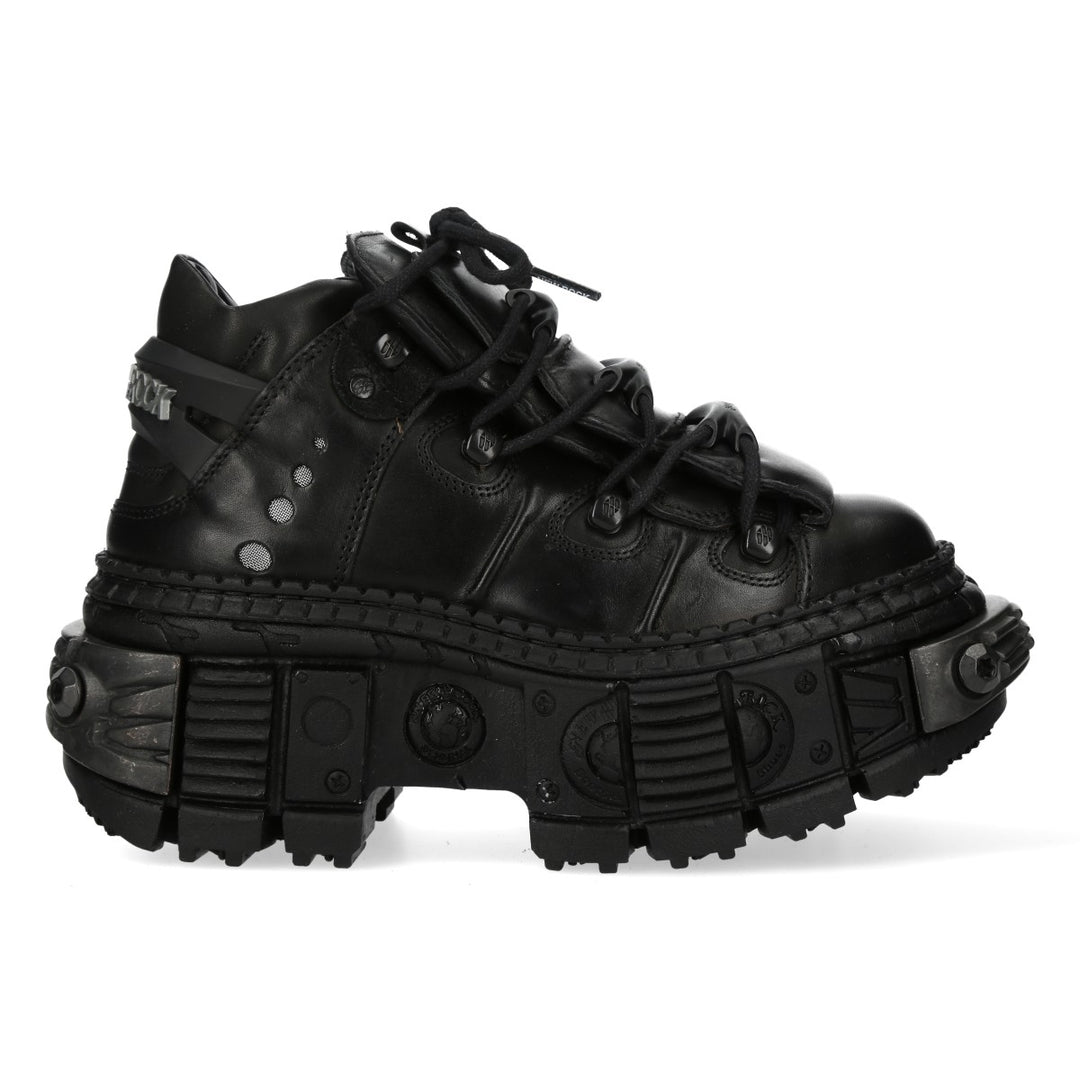 New Rock - Metallic Ankle Boot M-WALL106-S31