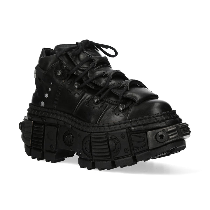 New Rock - Metallic Ankle Boot M-WALL106-S31