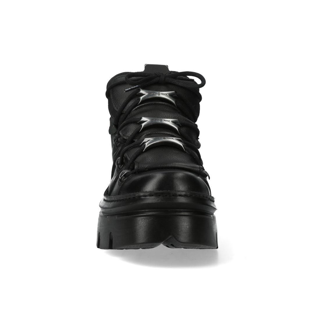 New Rock - Metallic Ankle Boot M-WALL106-S32