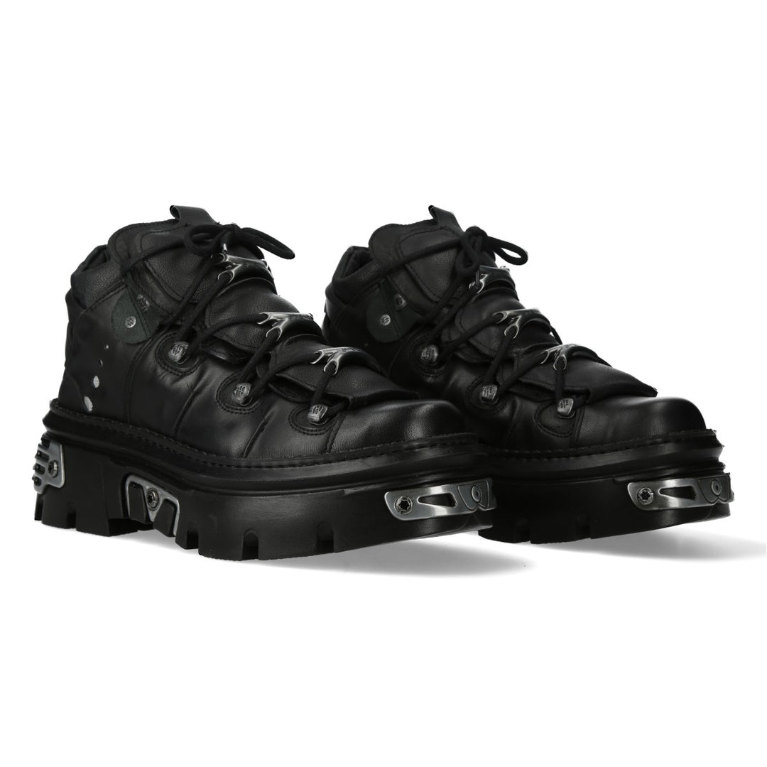 New Rock - Metallic Ankle Boot M-WALL106-S34