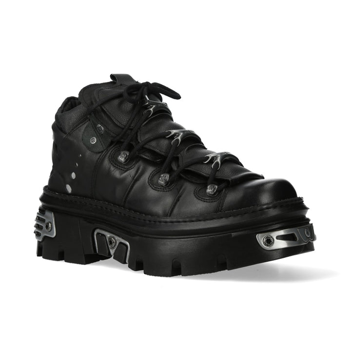 New Rock - Metallic Ankle Boot M-WALL106-S34