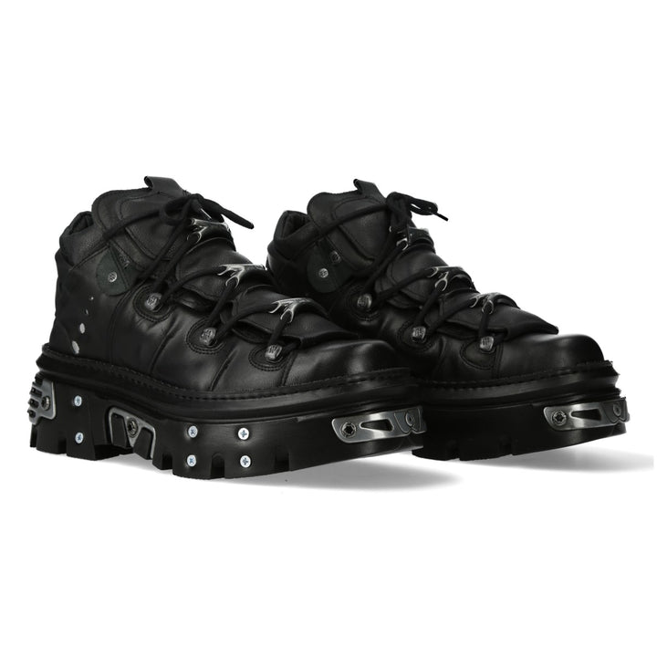 New Rock - Metallic Ankle Boot M-WALL106-S35