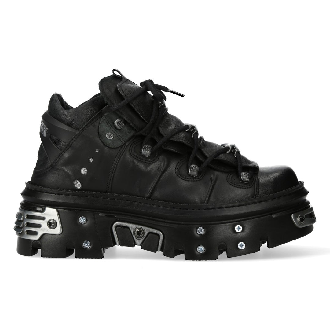 New Rock - Metallic Ankle Boot M-WALL106-S35