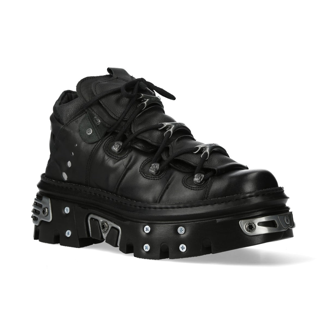 New Rock - Metallic Ankle Boot M-WALL106-S35