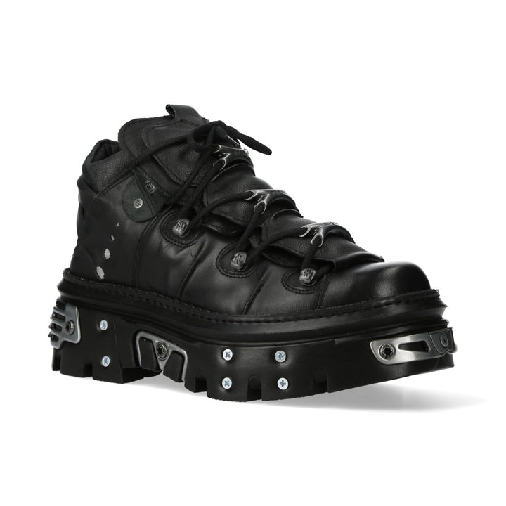 New Rock - Metallic Ankle Boot M-WALL106-S35