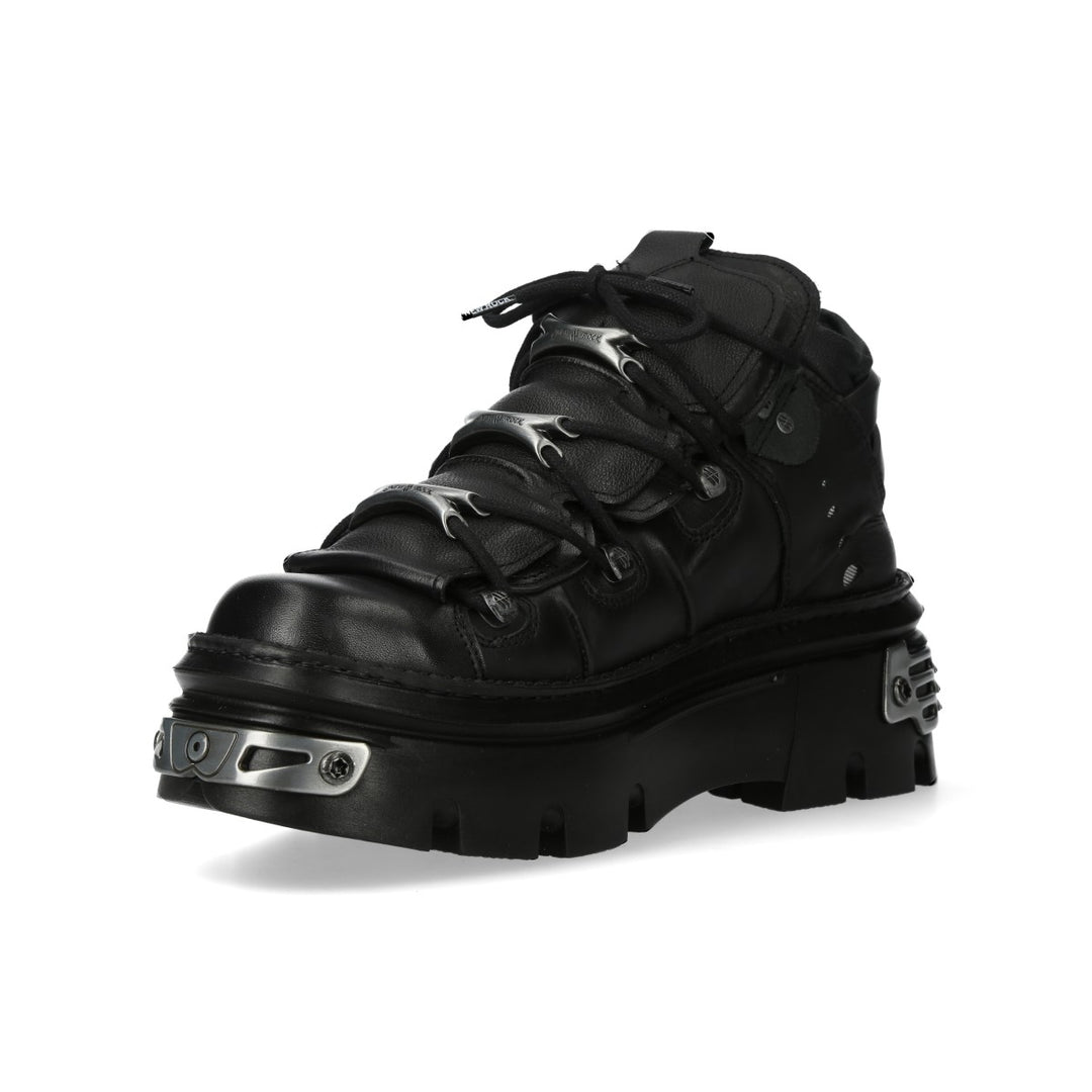 New Rock - Metallic Ankle Boot M-WALL106-S35