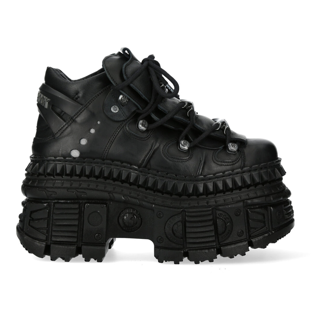 New Rock - Metallic Ankle Boot M-WALL106-S9