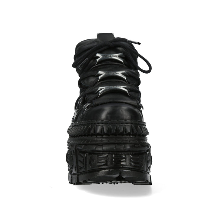 New Rock - Metallic Ankle Boot M-WALL106-S9