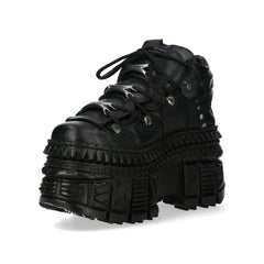 New Rock - Metallic Ankle Boot M-WALL106-S9