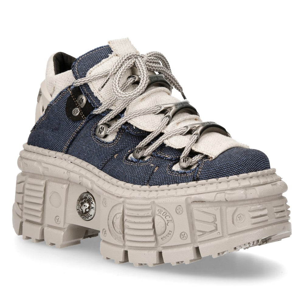 New Rock - Metallic Ankle Boot M-WALL106-V12