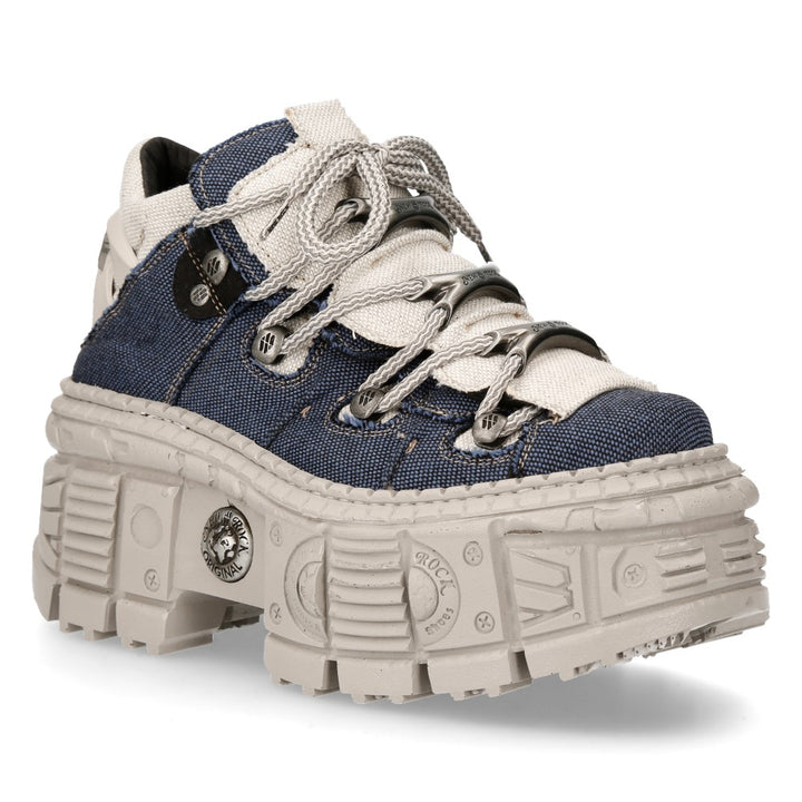 New Rock - Metallic Ankle Boot M-WALL106-V12