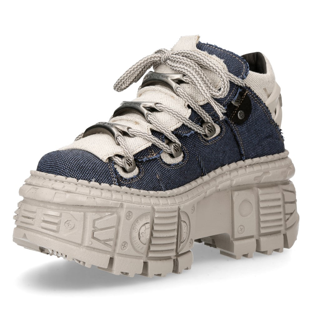 New Rock - Metallic Ankle Boot M-WALL106-V12