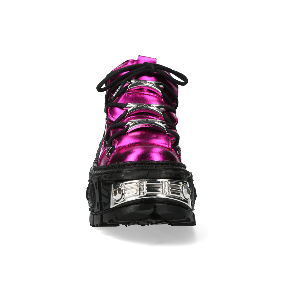 New Rock - Metallic Ankle Boot M-WALL106-V18