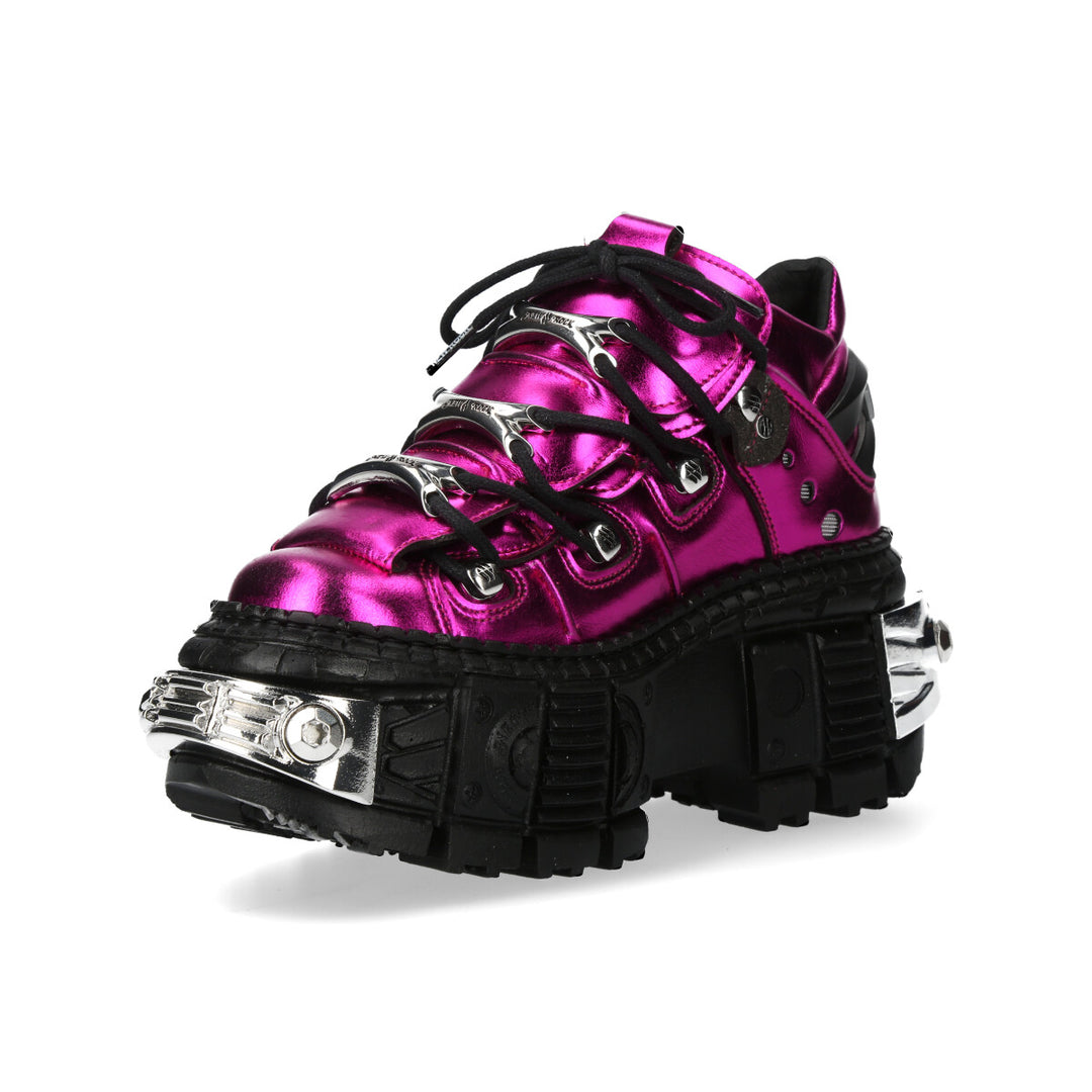 New Rock - Metallic Ankle Boot M-WALL106-V18