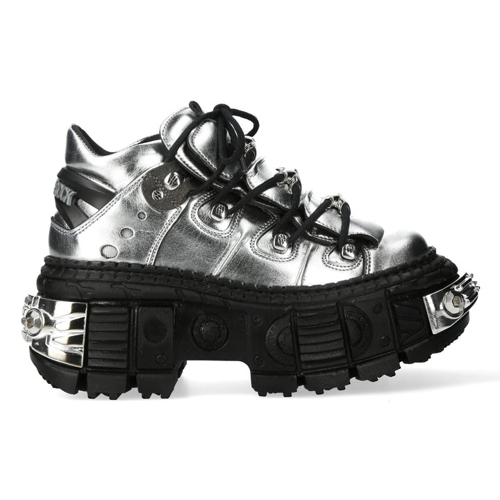 New Rock - Metallic Ankle Boot M-WALL106-V20