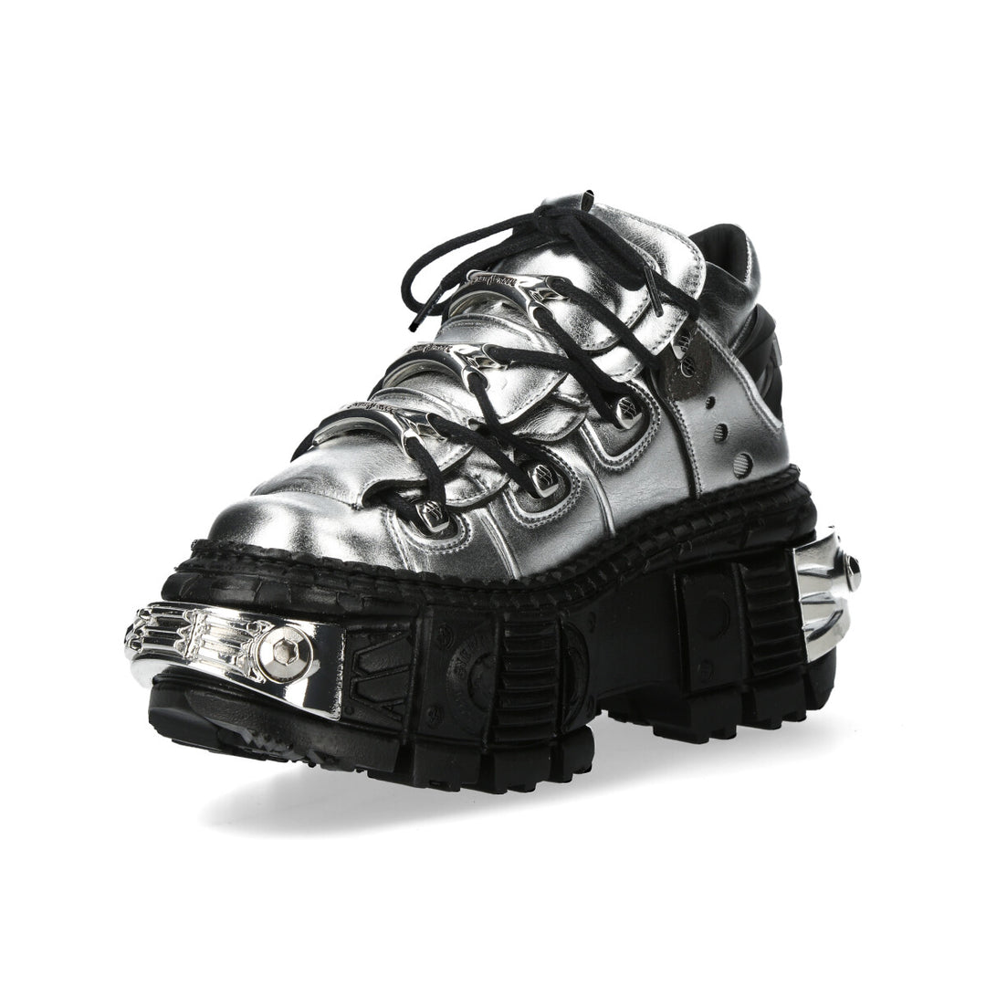 New Rock - Metallic Ankle Boot M-WALL106-V20