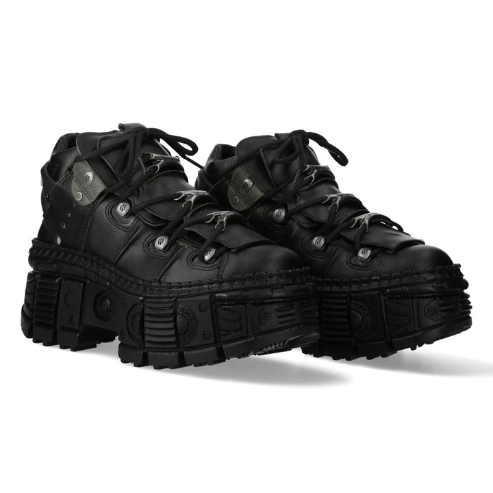 New Rock - Metallic Ankle Boot M-WALL106-V22