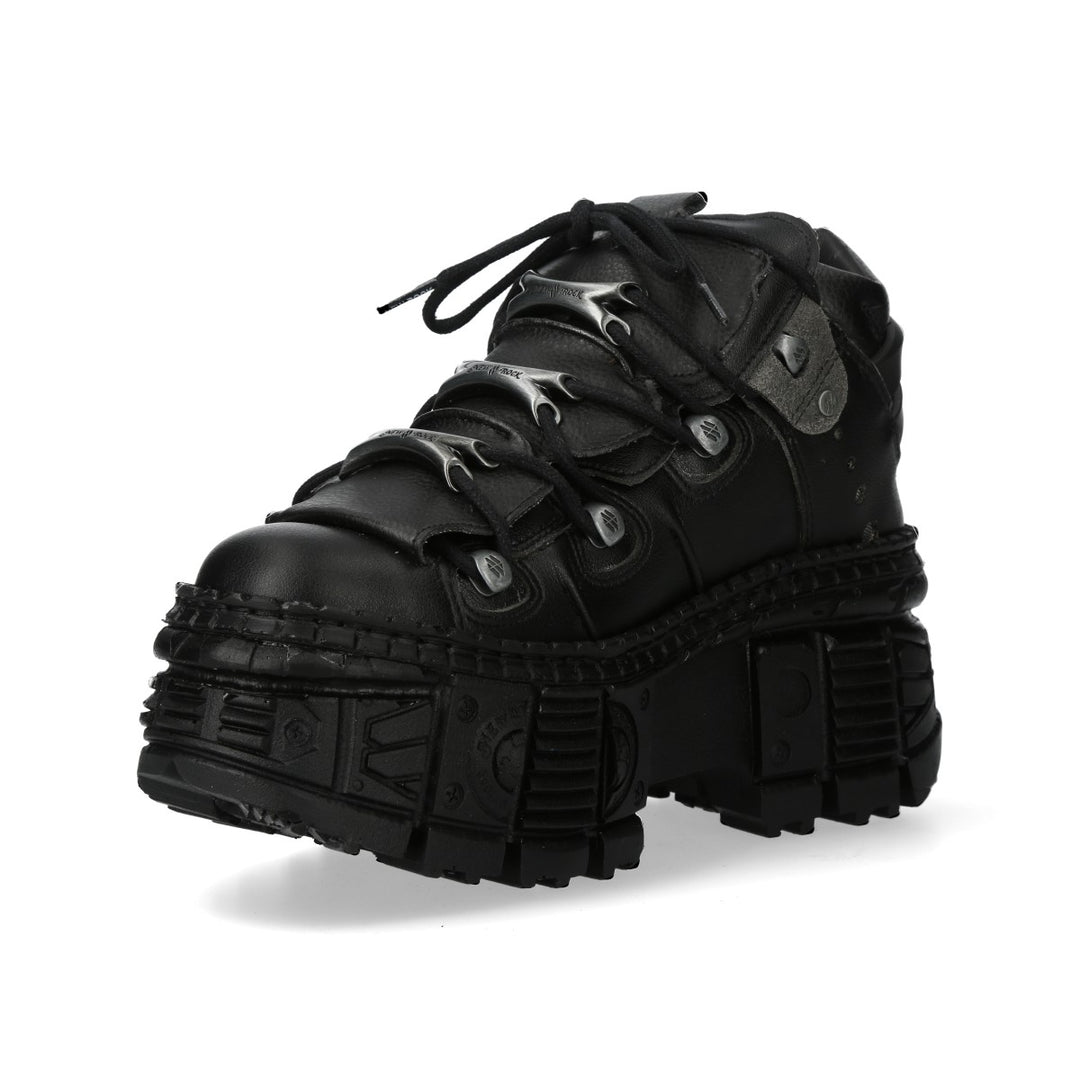 New Rock - Metallic Ankle Boot M-WALL106-V22