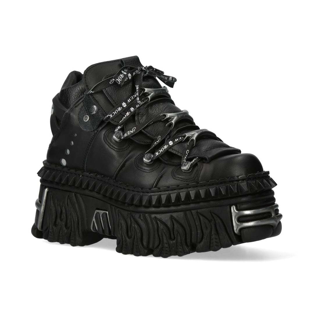 New Rock - Metallic Ankle Boot M-WALL106-V27