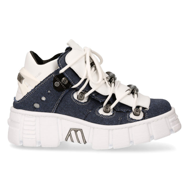 New Rock - Metallic Ankle Boot M-WALL106-V2