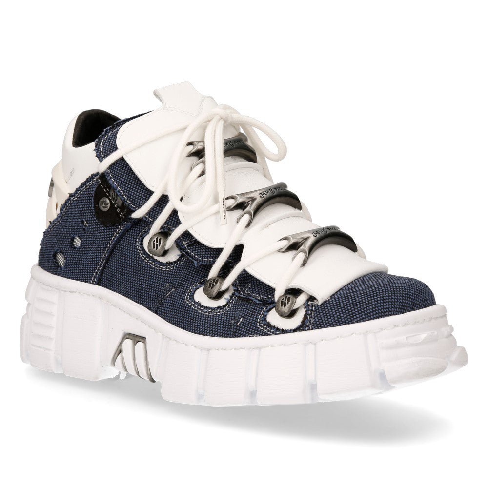 New Rock - Metallic Ankle Boot M-WALL106-V2