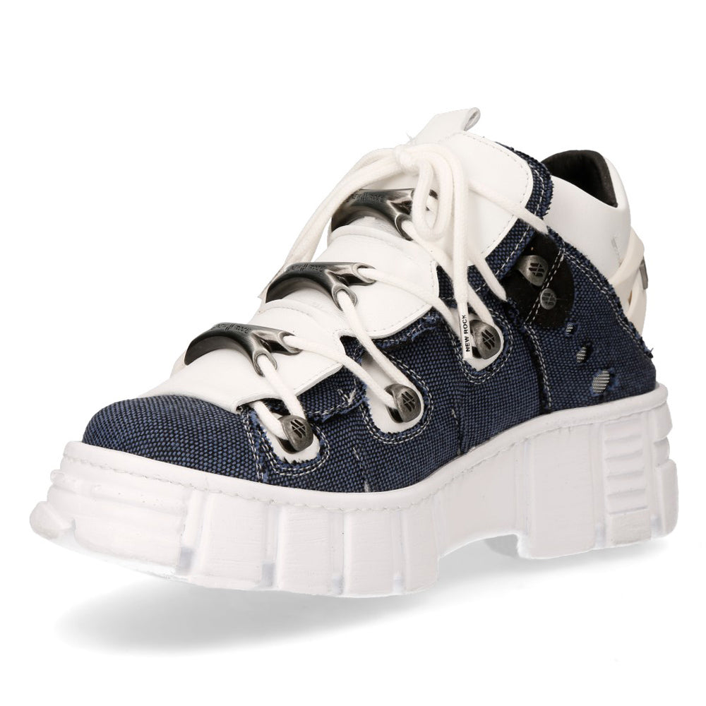 New Rock - Metallic Ankle Boot M-WALL106-V2