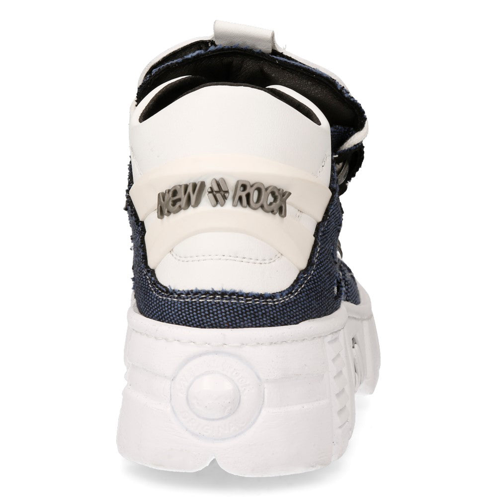 New Rock - Metallic Ankle Boot M-WALL106-V2