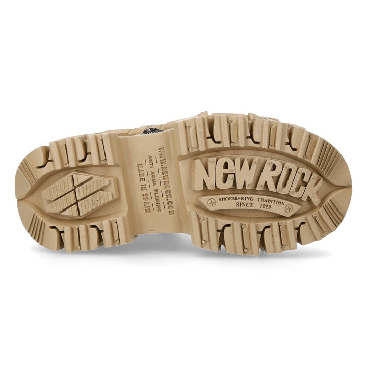 New Rock - Metallic Ankle Boot M-WALL106-V9